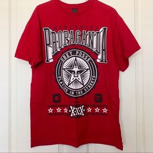 Obey propaganda graphic short sleeve shirt
